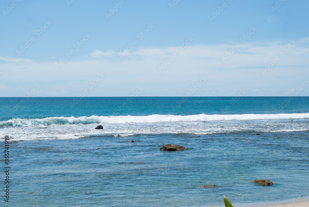 Obraz premium The beauty of Lampuuk Beach, Aceh Besar Regency, Aceh Province