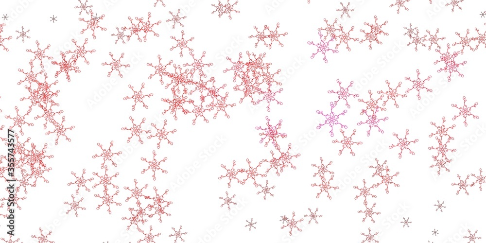 Light Pink vector backdrop with circular arc.