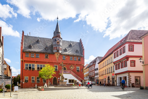 Rathaus, Ochsenfurt, Bayern, Deutschland 