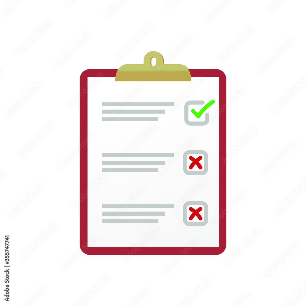 clipboard with checklist clipboard with checklist