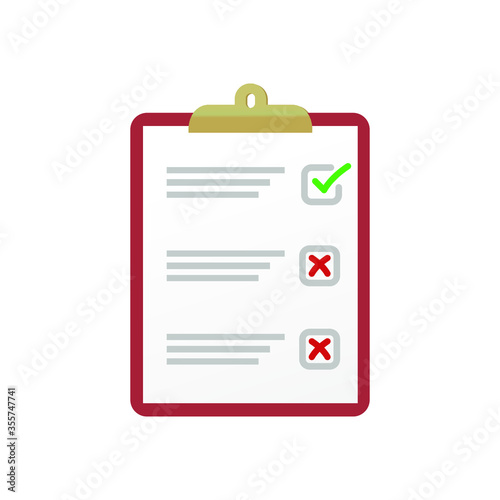 clipboard with checklist