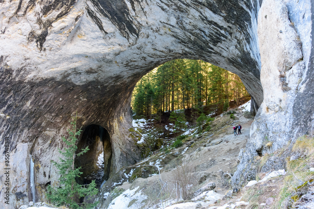 The Marvelous Bridges or Wonderful Bridges  are natural arches in the Rhodope Mountains of southern Bulgaria.