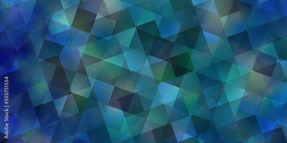 Light BLUE vector layout with rectangles, triangles. Light BLUE vector layout with rectangles, triangles.