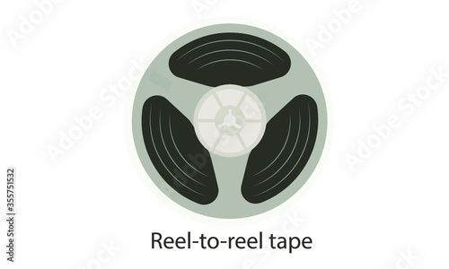 Reel-to-reel magnetic tape for tape recorder