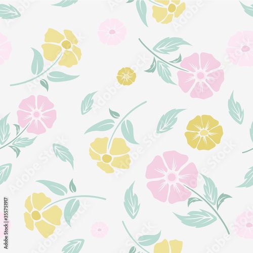 Seamless pattern with colors on a beautiful background.
