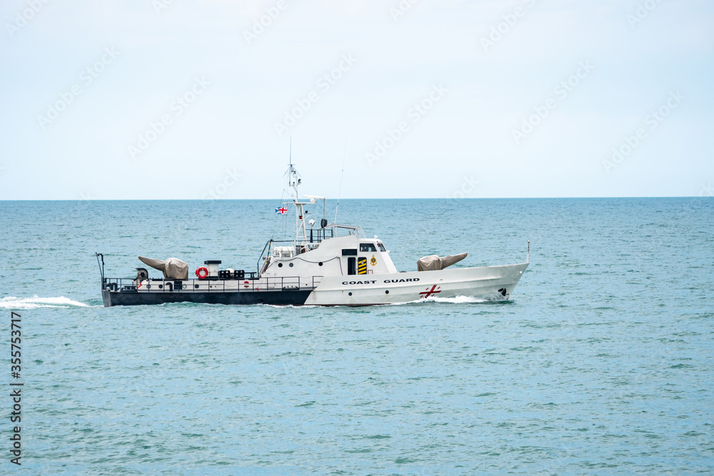 Boat of the Georgian Coast Guard, Black Sea