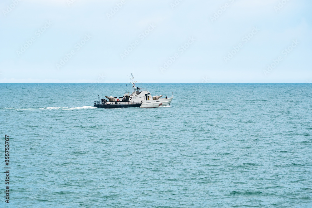 Boat of the Georgian Coast Guard, Black Sea