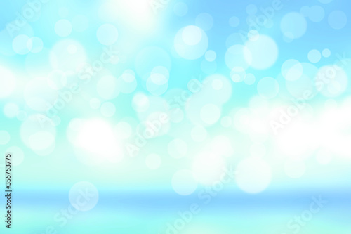 Bright Sky bokeh Background Image