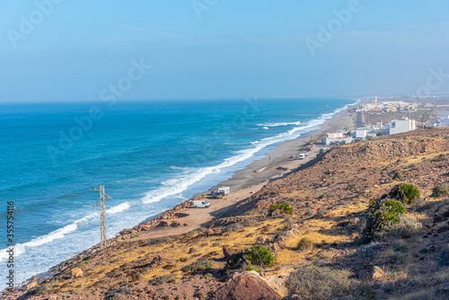 Fabriquilla beach at Cabo de Gata national park in Spain photo