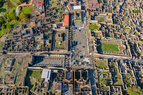 Pompei aus der Luft