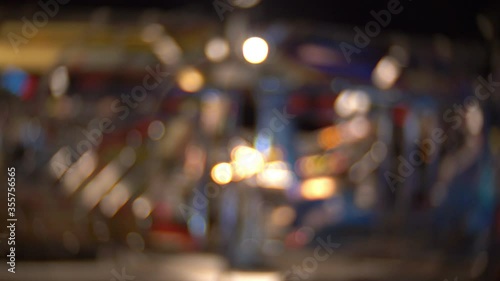 Wallpaper Mural Lens flare on bokeh lights Torontodigital.ca