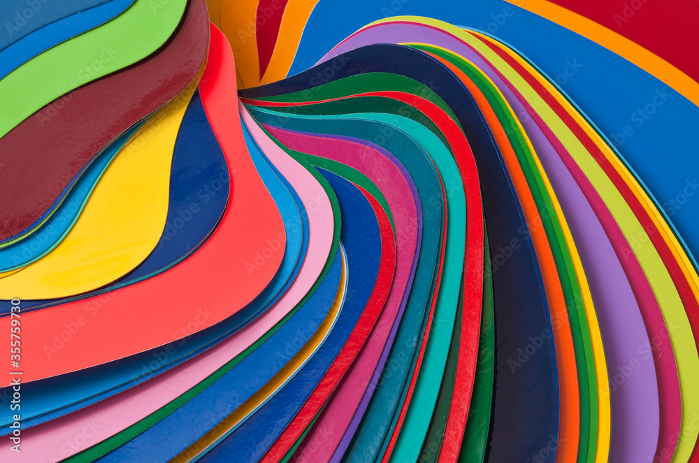 Obraz premium abstract background with colorful stripes