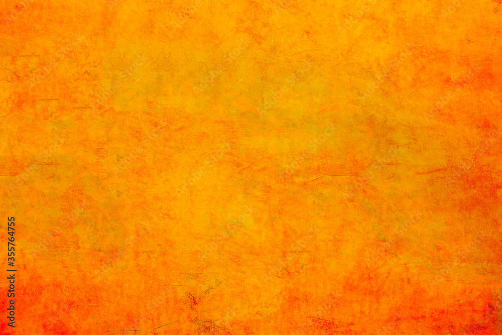 Texture of orange concrete wall background.