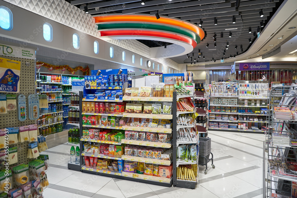 HONG KONG CHINA CIRCA JANUARY 2019 7 Eleven Convenience Store In how-many-7-11-stores-in-the-world