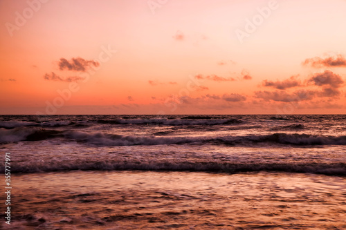 seascape at sunset