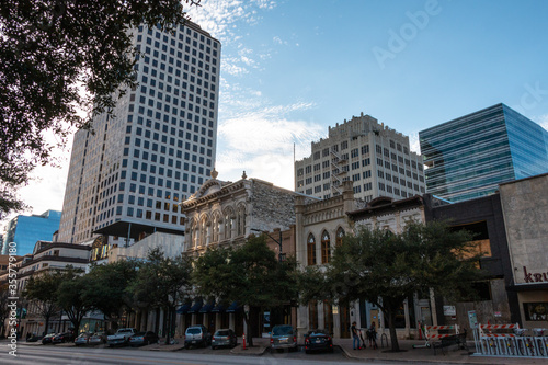 Austin Texas City Scapes _ looking down Congress Avenue