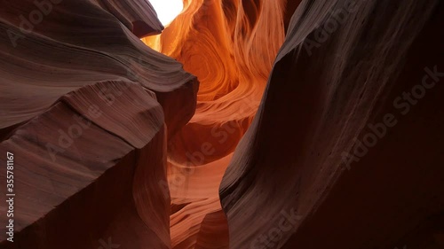 Antelope Canyon Dolly Shot Slot Canyon in Arizona L Southwest USA