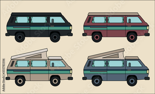 Camper van collection