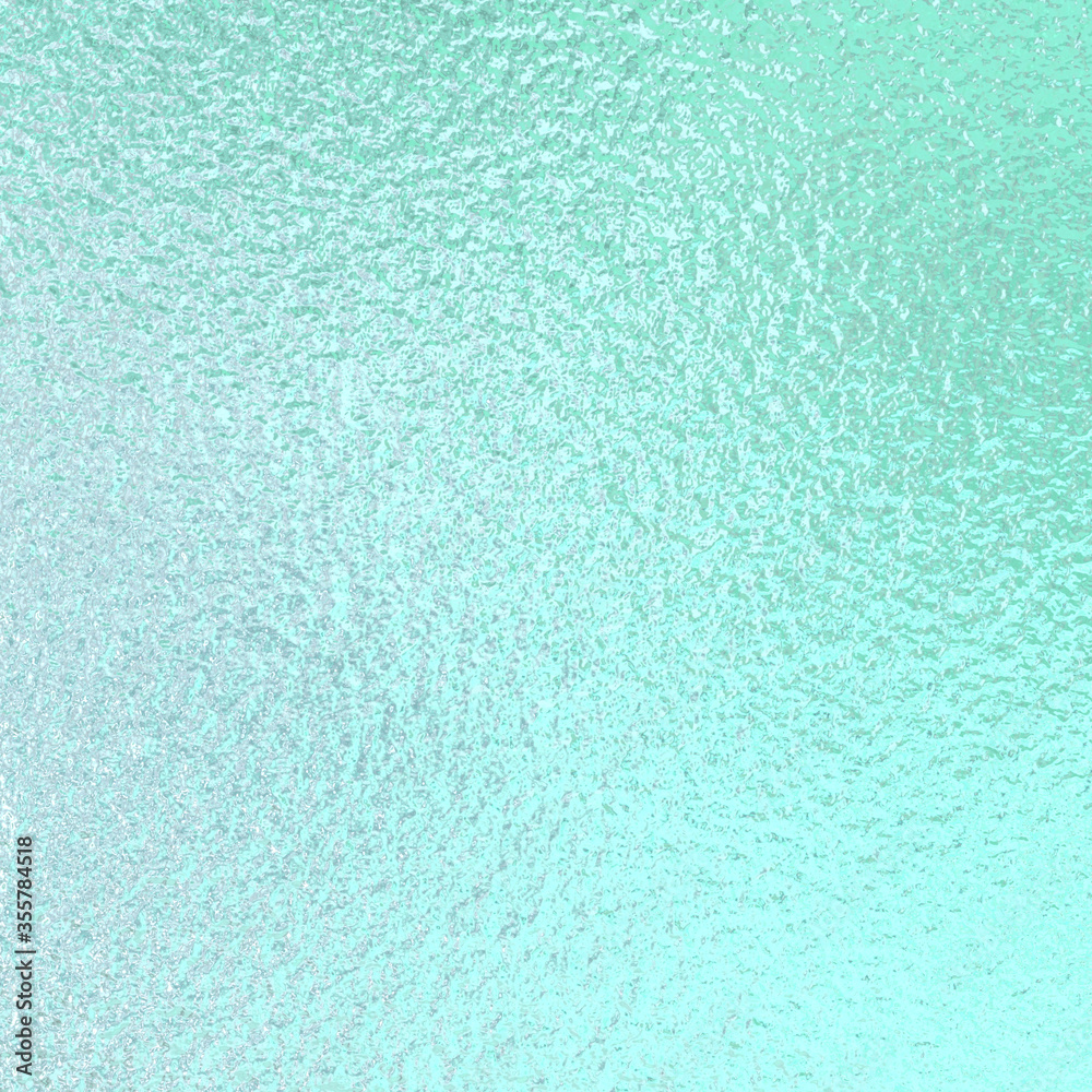 Mint green foil paper texture background. Mint green foil paper texture background.