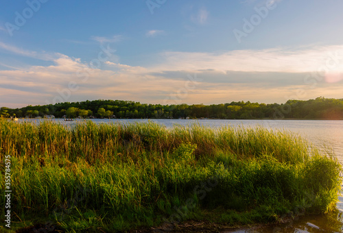 Photography Long Lake Recreation Area in Kettle Moraine State Forest in Kewaskum, Wisconsin