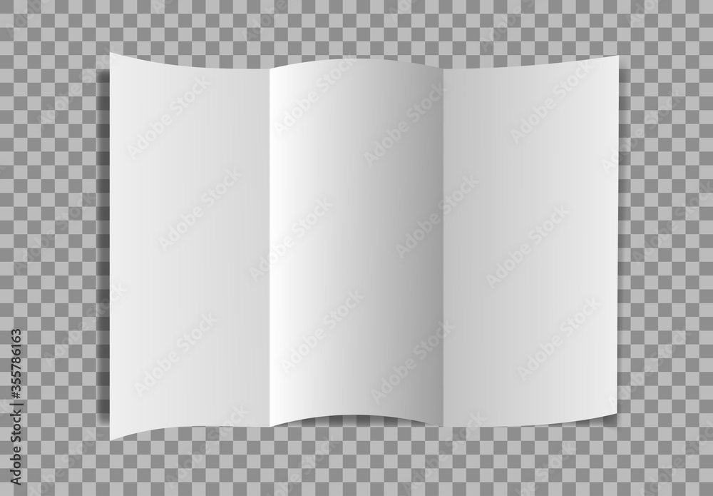 Blank brochure three on paper, vector illustration business corporate template , design presentation catalog
Blank brochure three on paper, vector illustration business corporate template , design presentation catalog
