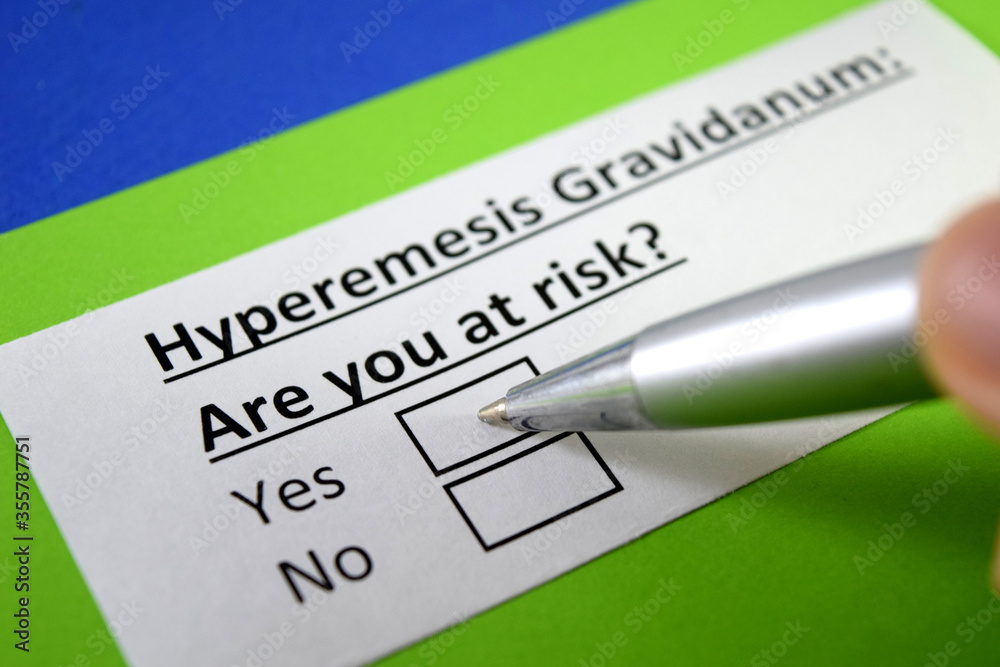 Obraz premium Questionnaire about infectious disease
