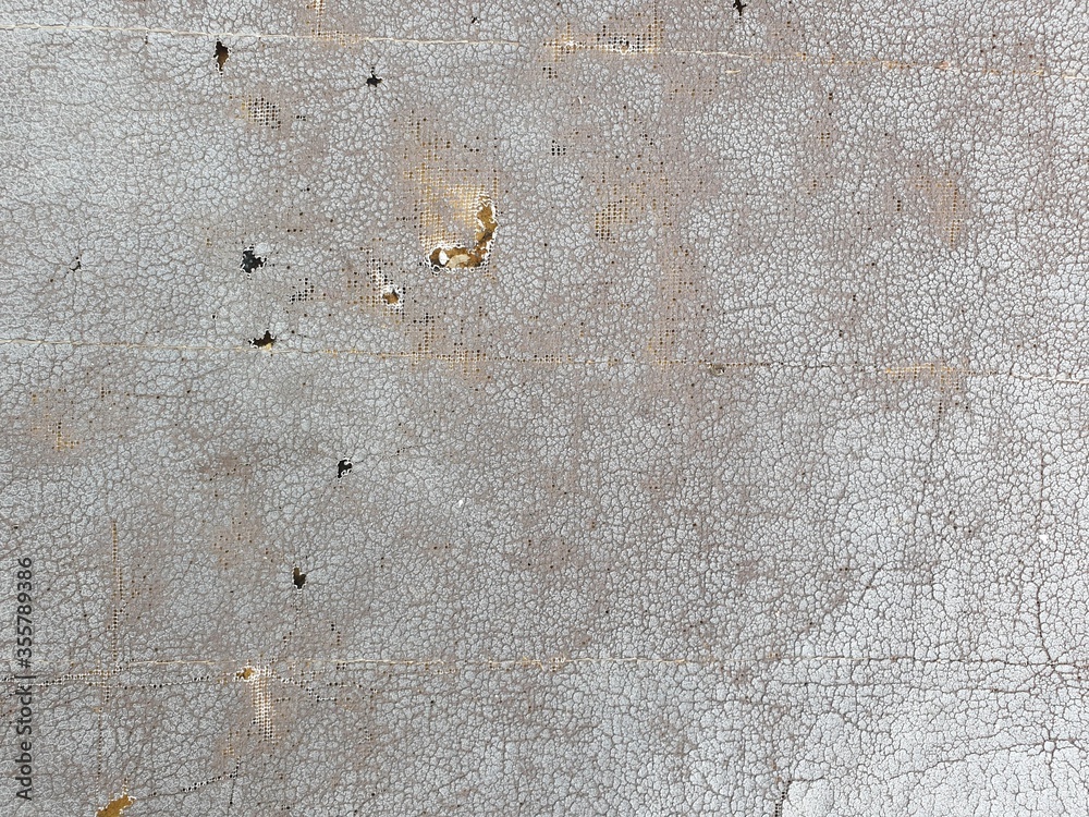 Gray plastic wall background or texture