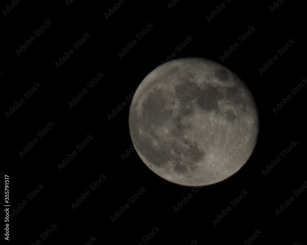 Beautiful Moon Over Oklahoma Taken On June 6, 2020 Beautiful Moon Over Oklahoma Taken On June 6, 2020