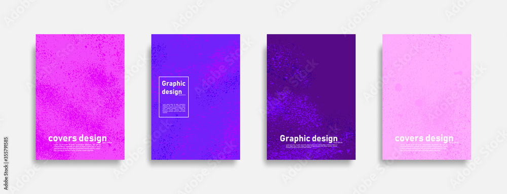 Vector grunge background. Colorful grunge texture. Graphic banner cover and advertising design layout template. Eps10 vector.