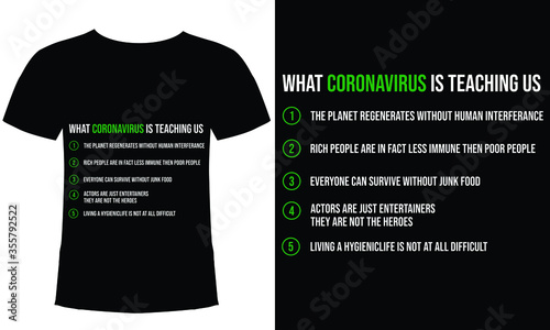 Coronavirus teaching poster. Covid-19 inscription lettering banner. Sign to prevent desease outbreak. Stop corona virus epidemic concept leaflet. Vector eps 10.