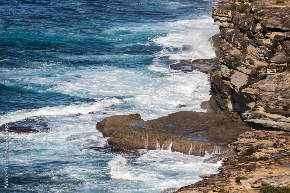 Obraz premium Coastal scene from Royal National Park NSW Australia