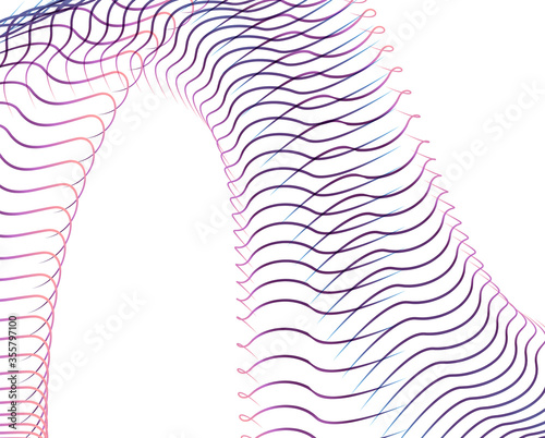 Abstract background blend wave line design for Wallpaper, Banner, Background, Card, Book Illustration, landing page