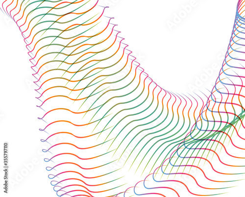 Abstract background blend wave line design for Wallpaper, Banner, Background, Card, Book Illustration, landing page