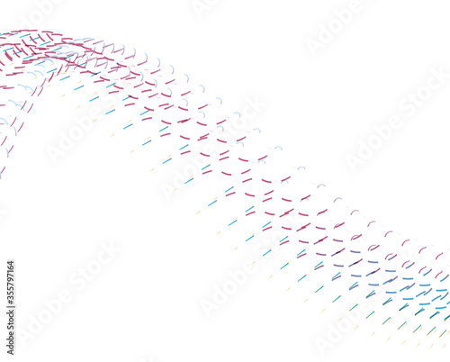 Abstract background blend wave line design for Wallpaper, Banner, Background, Card, Book Illustration, landing page