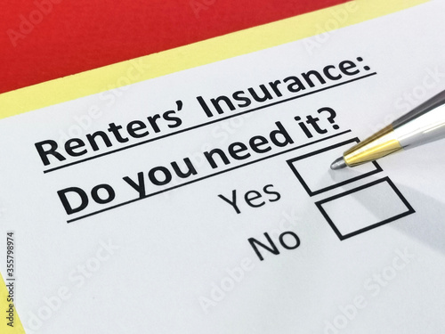 Questionnaire about insurance