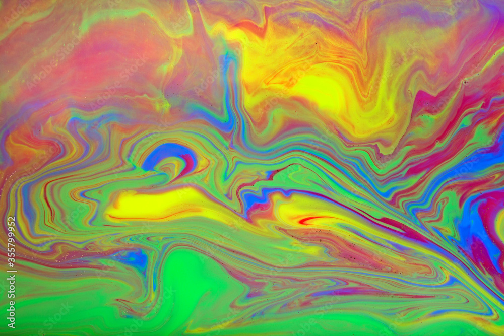 Obraz premium Vivid abstract pattern. Fluorescent bright background.
