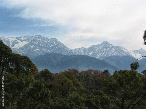 Dhaulagiri Mountains, Dharamshala, India