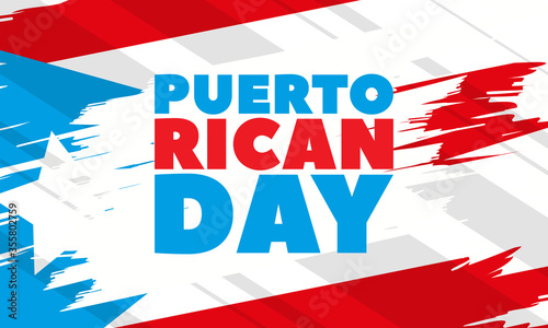Puerto Rican Day. National Puerto Rican Day Parade takes place annually in the United States along Fifth Avenue in the Manhattan borough of New York City. Second Sunday in June. 