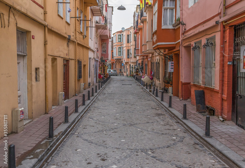 Istanbul  Turkey - Fener is one of the most colorful and typical quarters of Istanbul  with its Byzantine  Ottoman and Greek heritage. Here in particular its alleys