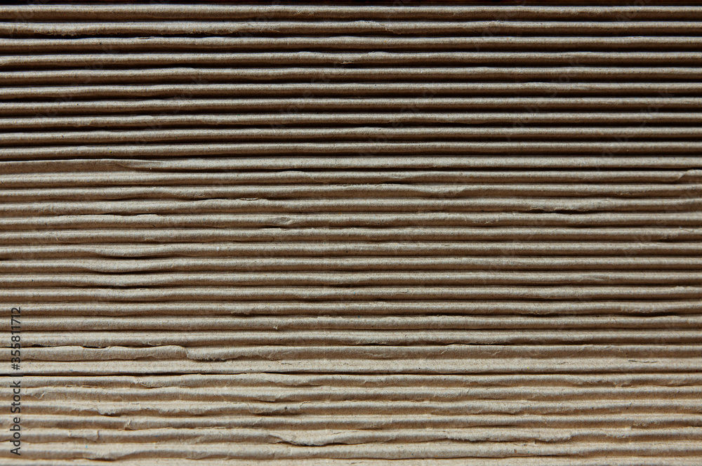 Corrugated Paper Texture Background. Closeup shot and selective focus Corrugated Paper Texture Background. Closeup shot and selective focus