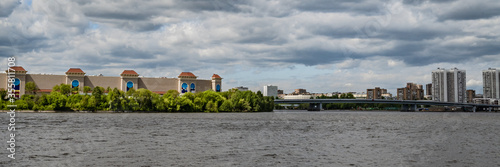 Storm clouds over the Nagatinsky Zaton photo