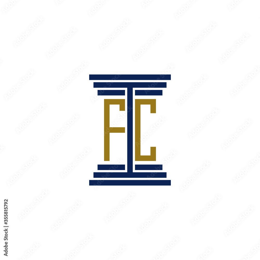 fc logo design vector icon fc logo design vector icon