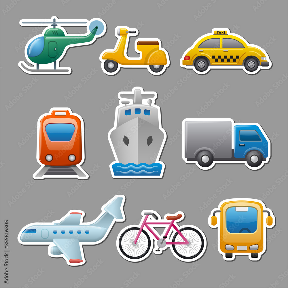 transport stickers transport stickers