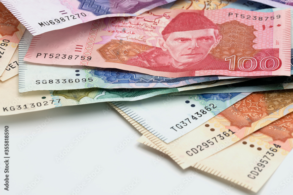 Pakistani Rupees, Pakistani currency notes Pakistani Rupees, Pakistani currency notes