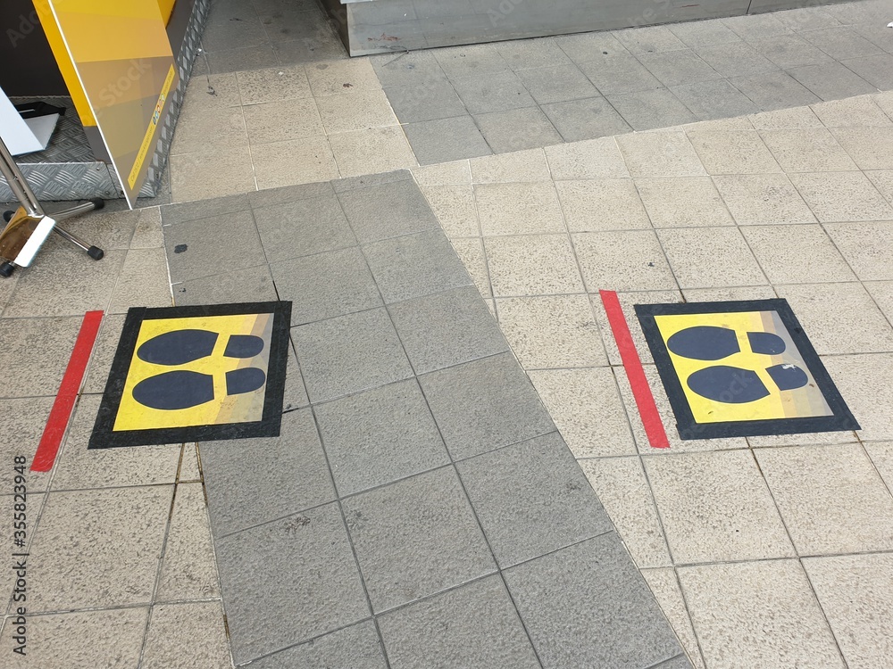 Path from paving slabs
