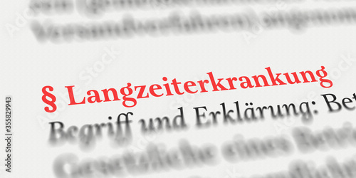 Langzeiterkrankung