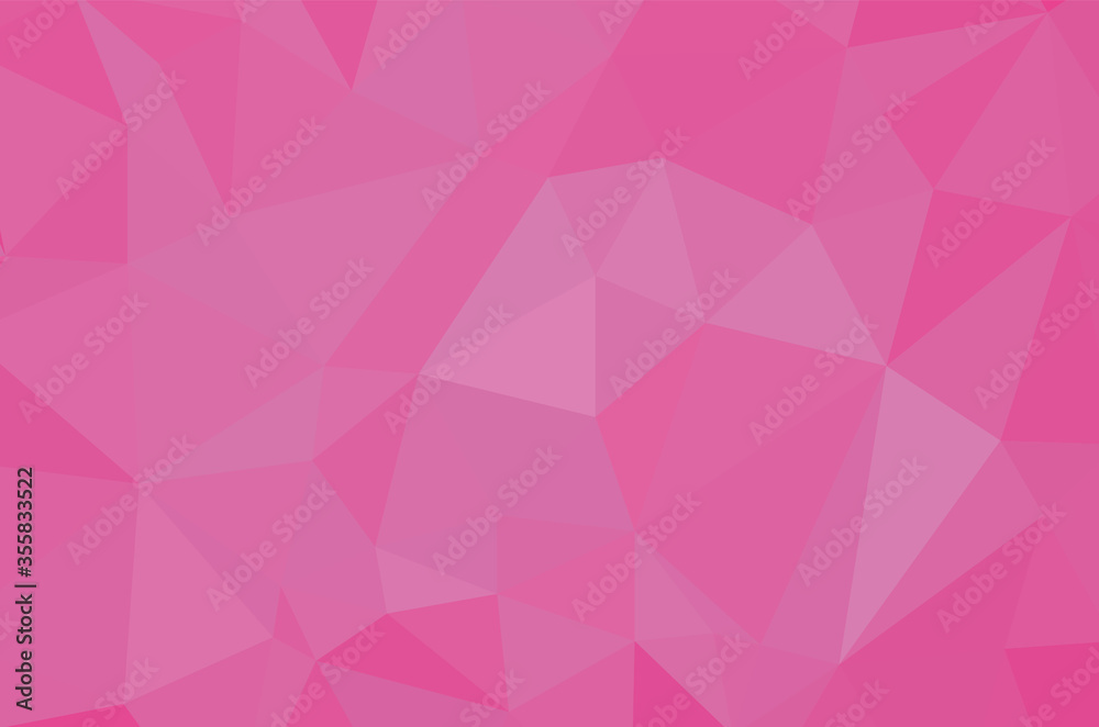 Light pink polygonal design pattern