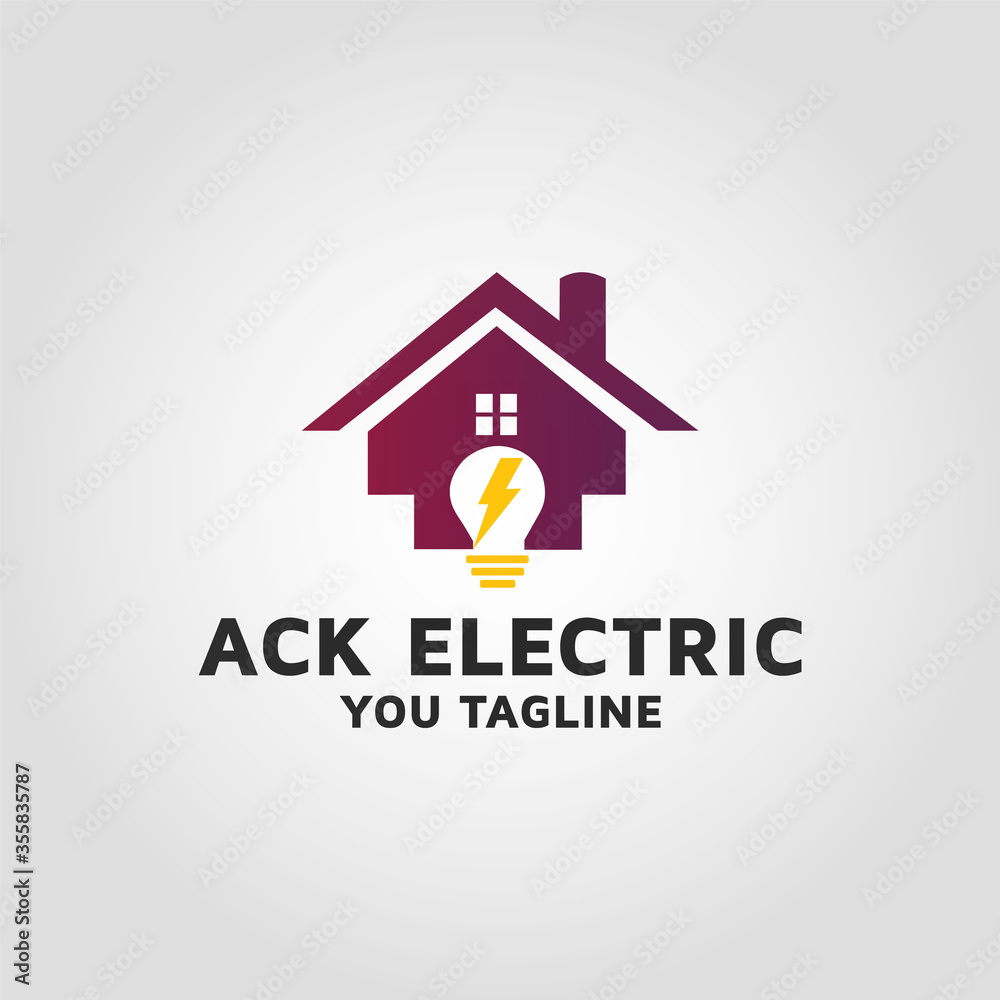 commercial electrical company logo design 02 commercial electrical company logo design 02