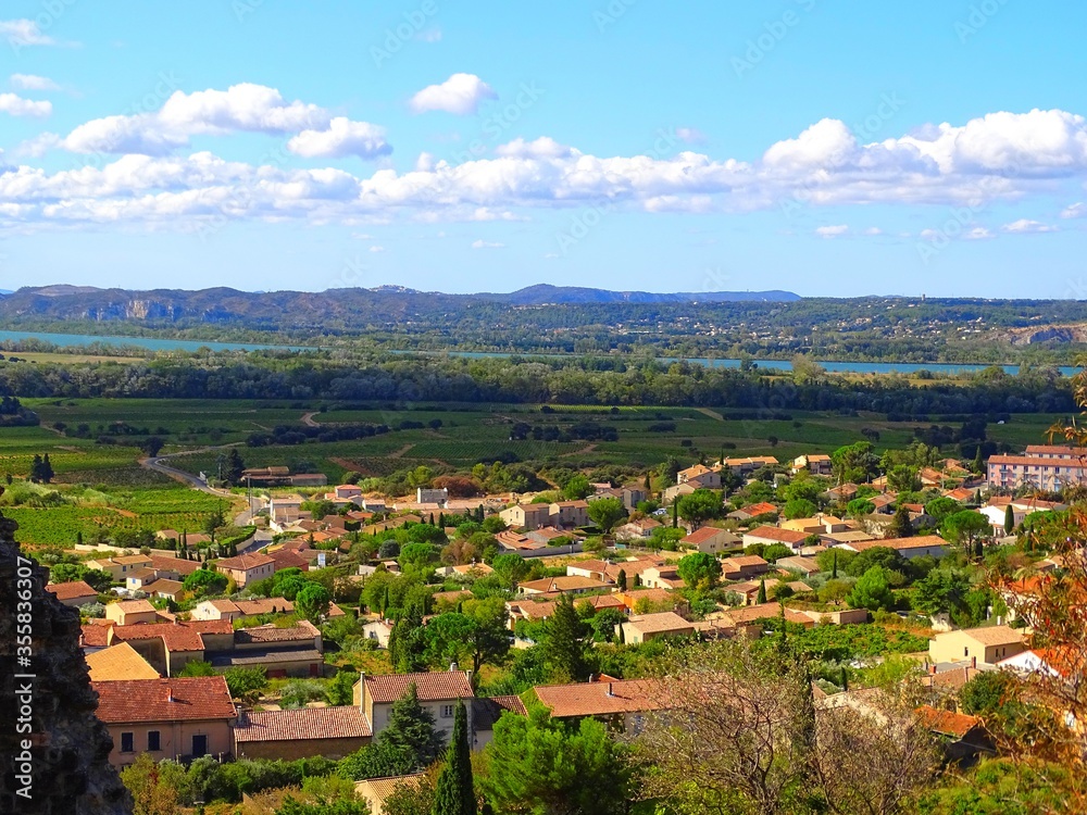 Europe, France, Provence Alpes Cote d'Azur, Vaucluse, Village of Chateauneuf du Pape
