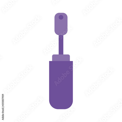 tooth brush flat style icon